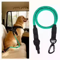 Hunde Sicherheitsgurt Anschnallgurt Karabiner Seil Lila 1 st
