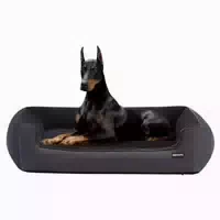 Hundebett Hundesofa Abnehmbar l 120 X B 90 X H 30 cm Dunkelg 1 st