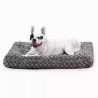 Hundebett Klein 60x45cm Waschbar Dunkelgrau l 60 X B 45 X H 1 st