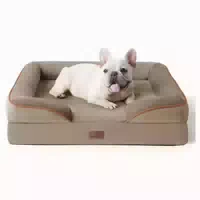Hundebett Orthopädisch 71x58 l 71 X B 58 X H 17 cm Haselnuss 1 st