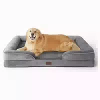 Hundebett Orthopädisch Kistenschaum l 122 X B 89 X H 20 cm g 1 st