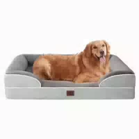Hundebett Orthopädisches l 104 X B 69 X H 17 cm Gräuliches g 1 st