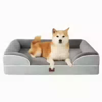 Hundebett Orthopädisches Memoryschaum l 89 X B 56 X H 8 cm D 1 st