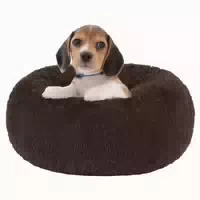 Hundebett Orthopädisches Rund Donut l 60 X B 60 X H 18 cm Br 1 st