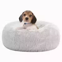 Hundebett Orthopädisches Donut l 60 X B 60 X H 18 cm Dunkelg 1 st