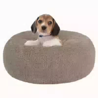 Hundebett Orthopädisches Rund Donut l 60 X B 60 X H 18 cm Br 1 st