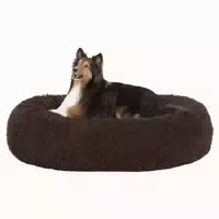 Hundebett Orthopädisches Rund Donut l 80 X B 80 X H 20 cm He 1 st