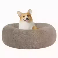 Hundebett Orthopädisches Rund Donut l 70 X B 70 X H 20 cm Du 1 st
