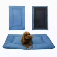 Hundedecke Orthopädisch Wasserdicht Faltbar Unterwegs Blau 1 st