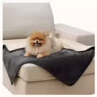 Hundedecke Wasserdicht 100x80cm Waschbar m 80x100cm Dunkel 1 st