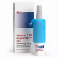 Hyaluron 0,3 % Augentropfen Gel von Apodiscounter