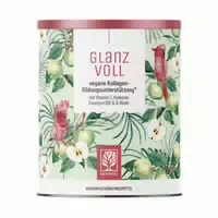 Hyaluronsäure 300 G Haut Haare Nägel Veganes Kollagen Pulver Vitamin C Glanzvoll Naturtreu