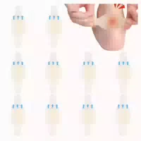 Hydrokolloid Blasenpflaster Wasserdicht Gel 1 st