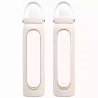 For You Hydroline Glas Trinkflasche Doppelpack