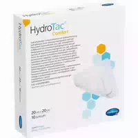 Hydrotac Comfort Schaumverband 20x20 Cm Steril 10 St Verband