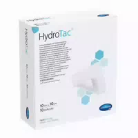 Hydrotac Schaumverband 10x10 Cm Steril 10 St Verband