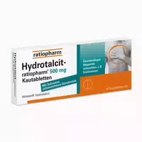 Hydrotalcit Ratiopharm 500 Mg: Schnelle Linderung von Säurebedingten Magenbeschwerden wie Sodbrennen Kautabletten