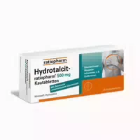 Hydrotalcit Ratiopharm 500mg 50 st Kautabletten