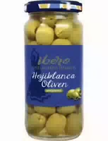 Ibero Spanische Manzanilla Oliven Entsteint