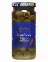 Ibero Spanische Manzanilla Oliven Entsteint