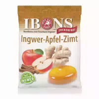 Ibons Ingwer Apfel Zimt Ohne Zucker Tüte Lutschbonbons