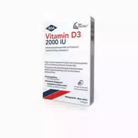 Vitamin D3 2000 I E Schmelzfilm 30 St