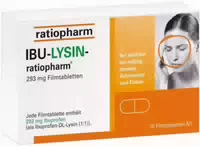 Ibu Lysin Ratiopharm 200 mg 10 Filmtabletten