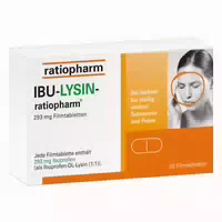 Ibu Lysin Ratiopharm 293 Mg Filmtabletten