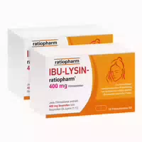 Ibu Lysin Ratiopharm 400 Mg Doppelpack 2x50 St
