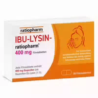 Ibu Ratiopharm 400 mg Akut Schmerztabletten 10 st