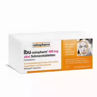 Ibu Ratiopharm 400 Mg Akut Schmerztabletten Mit Dem Wirkstoff Ibuprofen Zur Effektiven Behandlung Von Akuten Schmerzen