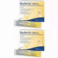 Ibubeta 200 mg Suspension zum Einnehmen im Beutel 20 st Suspension zum Einnehmen