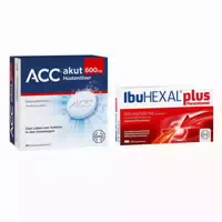 Ibuhexal Plus Paracetamol Acc Akut 600mg Hustenlöser 40 Stk
