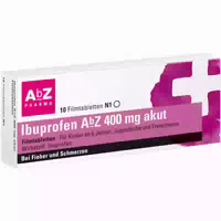 Ibuprofen Abz 400 mg Akut 50 st Filmtabletten