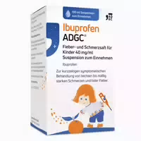 Ibuprofen Adgc Fieber und Schmerzsaft für Kinder 40 mg ml 100 ml Suspension zum Einnehmen