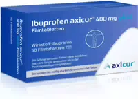 Ibuprofen Axicur 400 mg Akut 50 Filmtabletten
