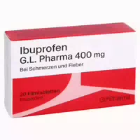 Ibuprofen g l Pharma 400 mg Filmtabletten 50 st