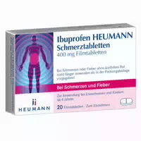 Heumann Ibuprofen Schmerztabletten 400 mg Filmtabletten 20 st