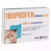 Ibuprofen Holsten Akut 400mg Filmtabletten 10 St