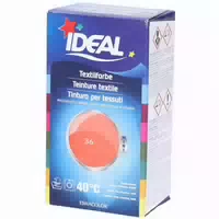 Ideal Mini Textilfarbe No36 Korall für Baumwolle, Leinen, Viskose & Seide