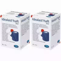 Idealast Haft Color Binde 8cm X 4 m Blau