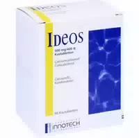 Ideos 500mg 400 I E 90 st Kautabletten