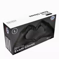 Iea Medical Nitrilhandschuhe Schwarz; l 100er Box 100 st