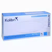 Kolibri Premium U Hands Nitril Unst Pf L 100 St