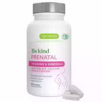 Igennus Schwangerschaft Vitamins für Frauen, Prenatal Methyliertes, Folsäure, Eisen, Calcium