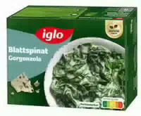 Iglo Blatt Spinat mit Gorgonzola