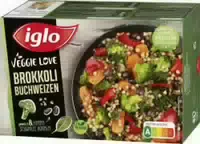 Iglo Veggie Love Brokkoli Buchweizen mit Schwarzen Bohnen