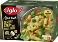 Iglo Veggie Love Gemüse Curry mit Kokos Sauce
