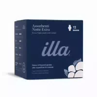 Illa Care Extra Nacht Tampons mit Flügeln
