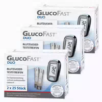 Glucofast Duo Blutzuckerteststreifen 200 Stück 200 st